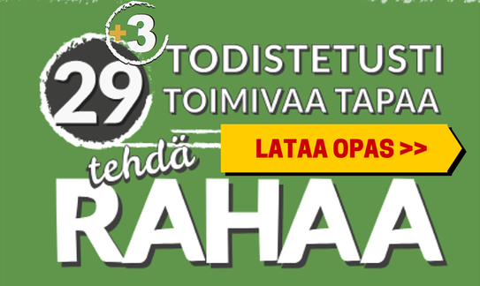 29 Tapaa tehdä rahaa - lataa opas ilmaiseksi